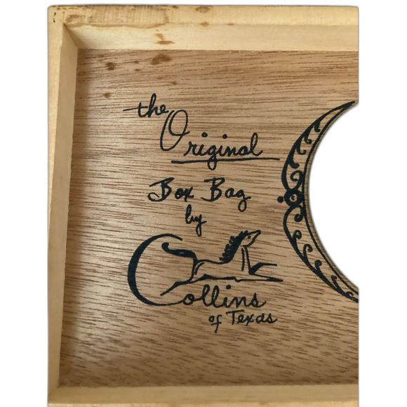 Enid Collins Wooden Box Bag "Money Tree XI" - 1965 Signed Original Vintage - Picture 7 of 8